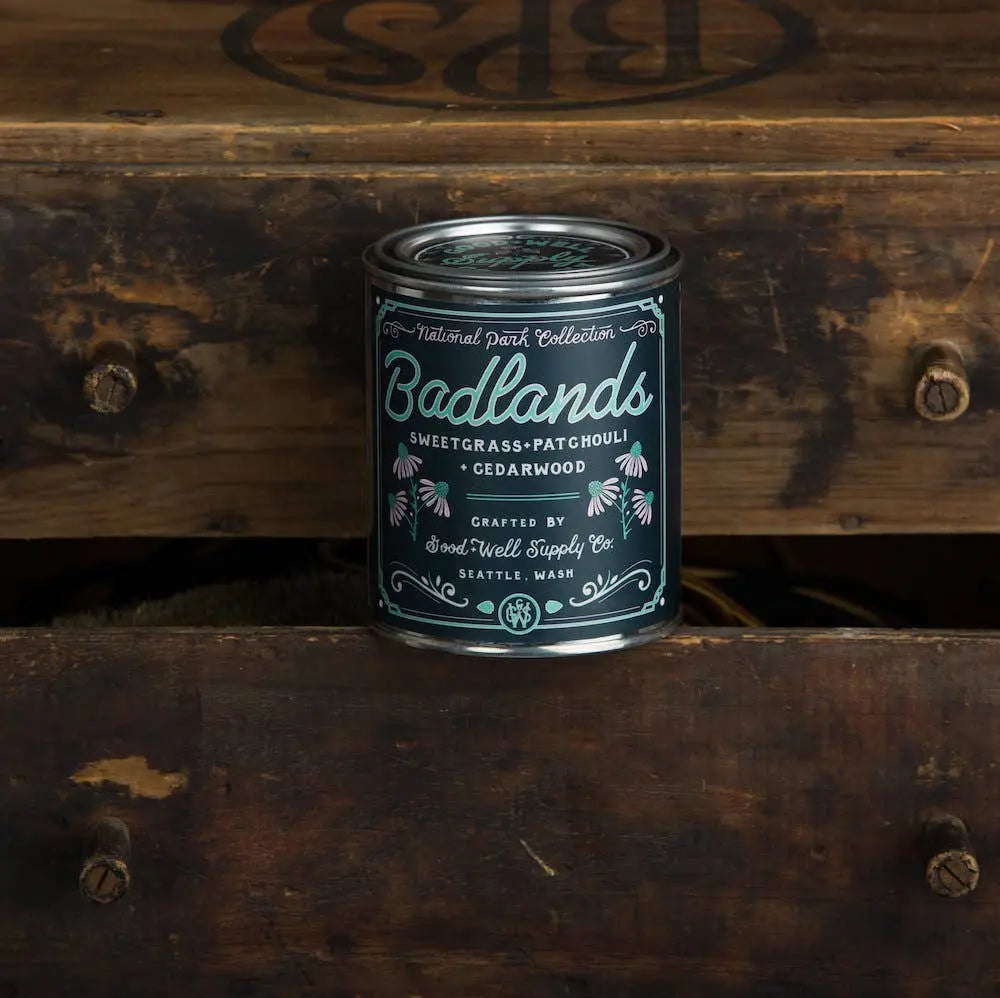 Badlands National Park Candle Good & Well Supply Co.