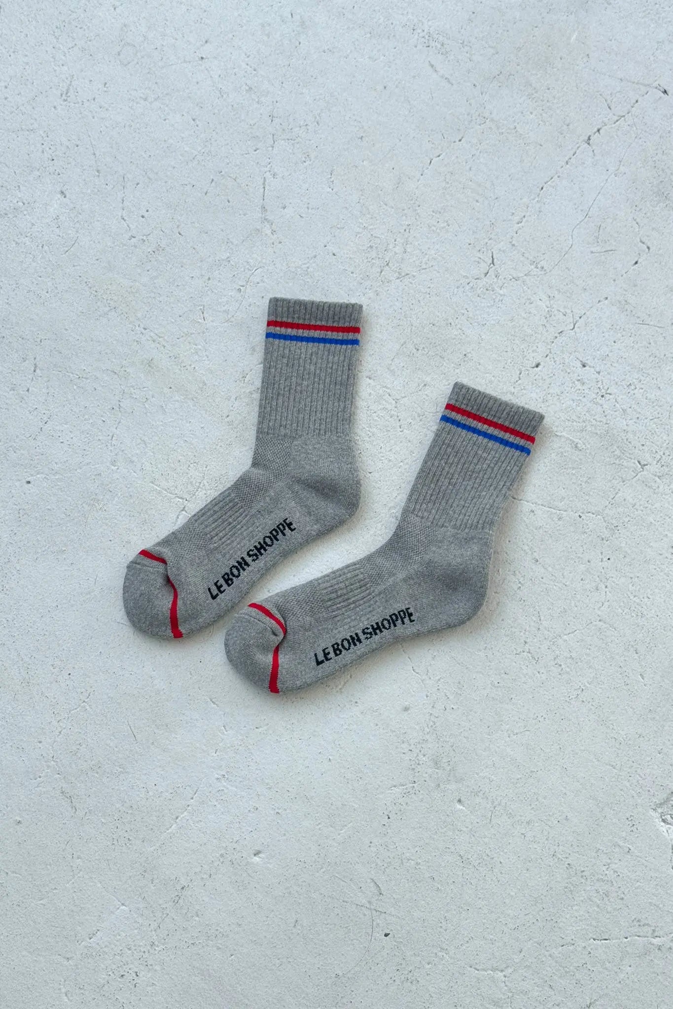 True Grey Le Bon Socks Le Bon Shoppe