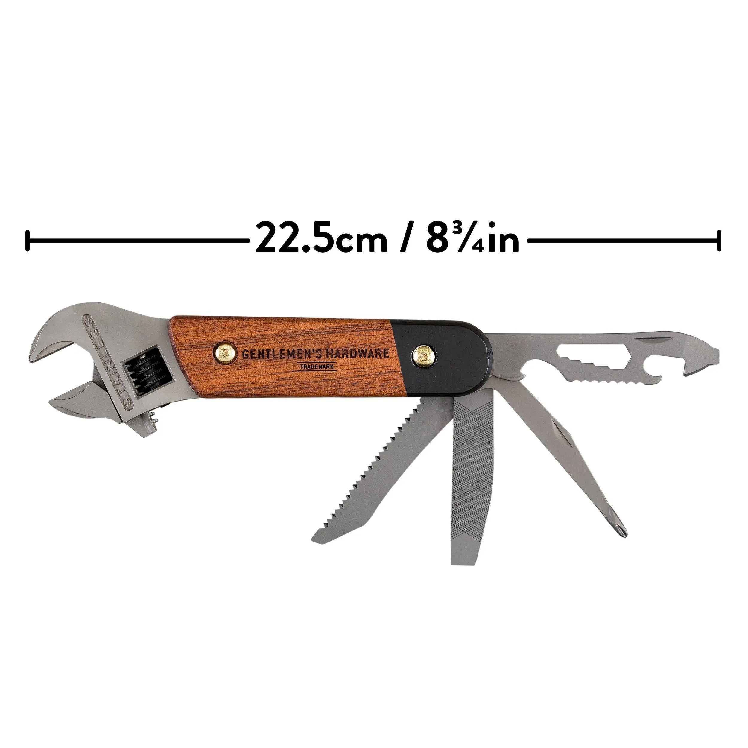 Wrench Multi-Tool, Wood Gentlemen's Hardware