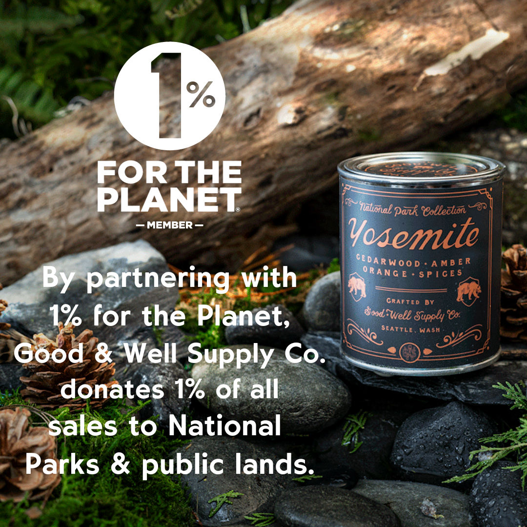 Redwood National Park Candle: 1/2 Pint / Wood Wick