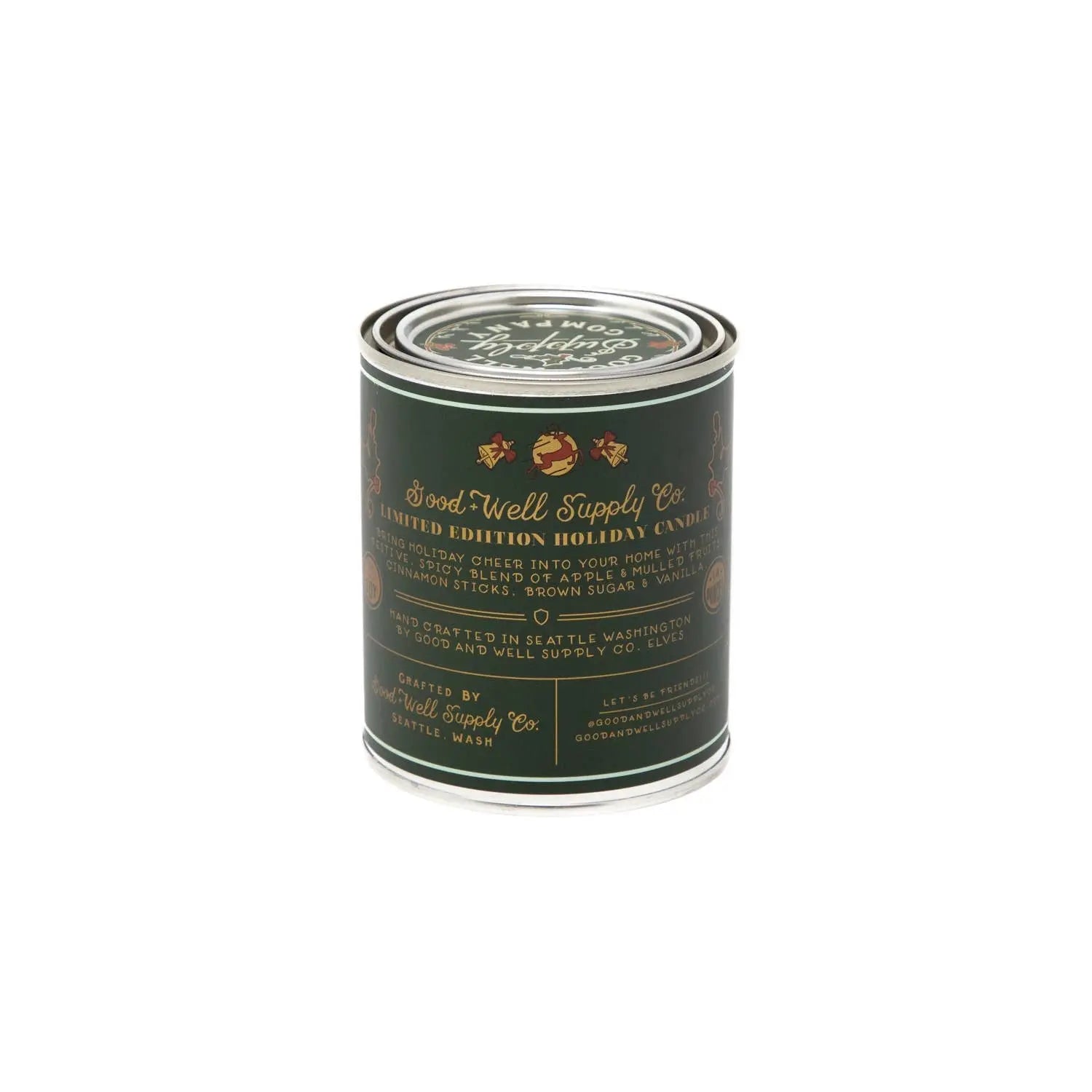 Holiday Cheer Mulled Cider Candle Good & Well Supply Co.