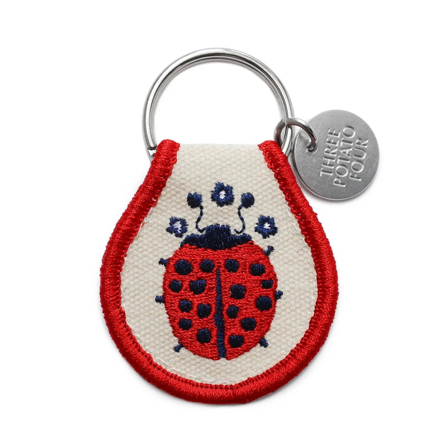 Ladybug Keychain Three Potato Four