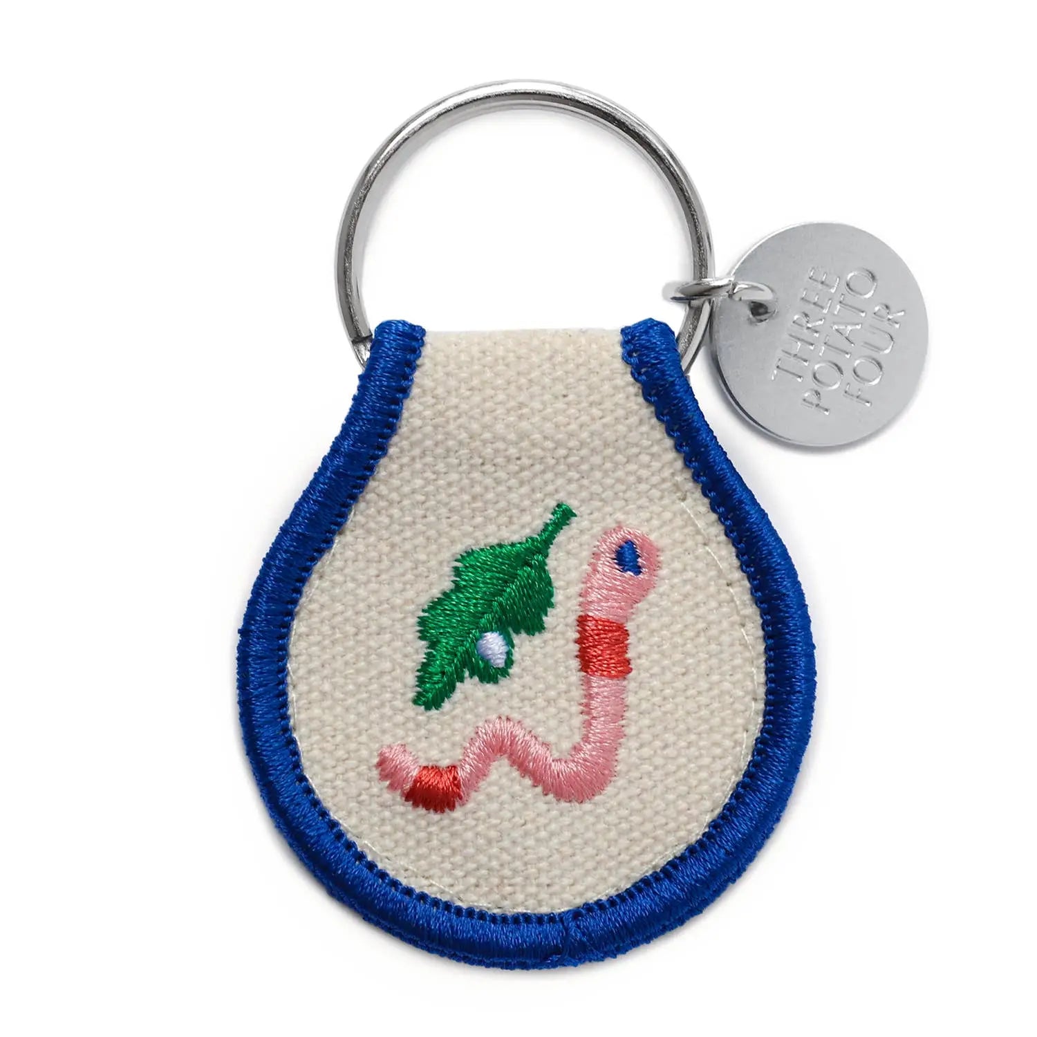 Patch Keychain - Worm Three Potato Four