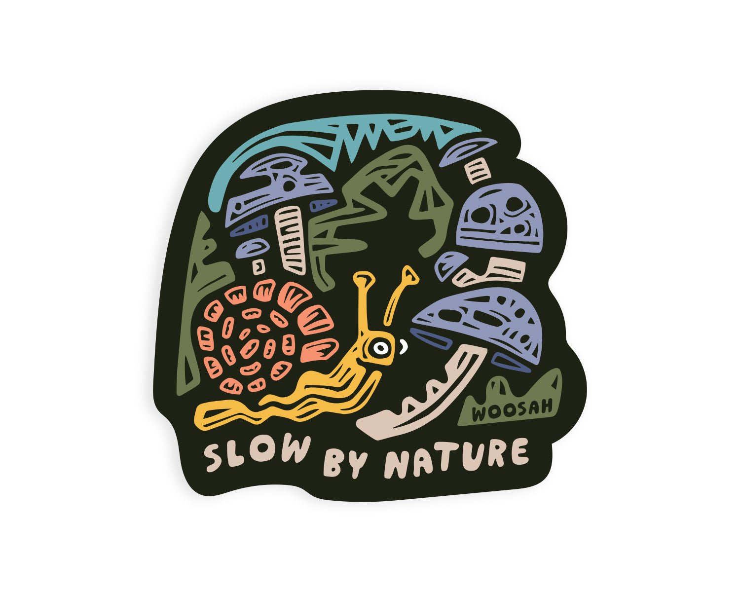 Slow By Nature Magnet