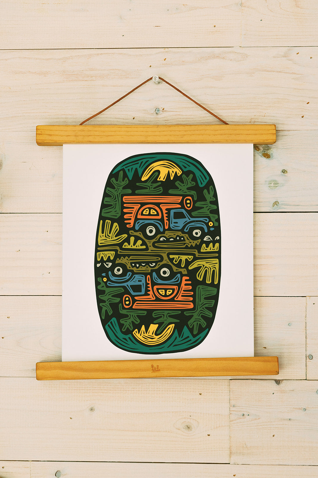 Keep Truckin' Print