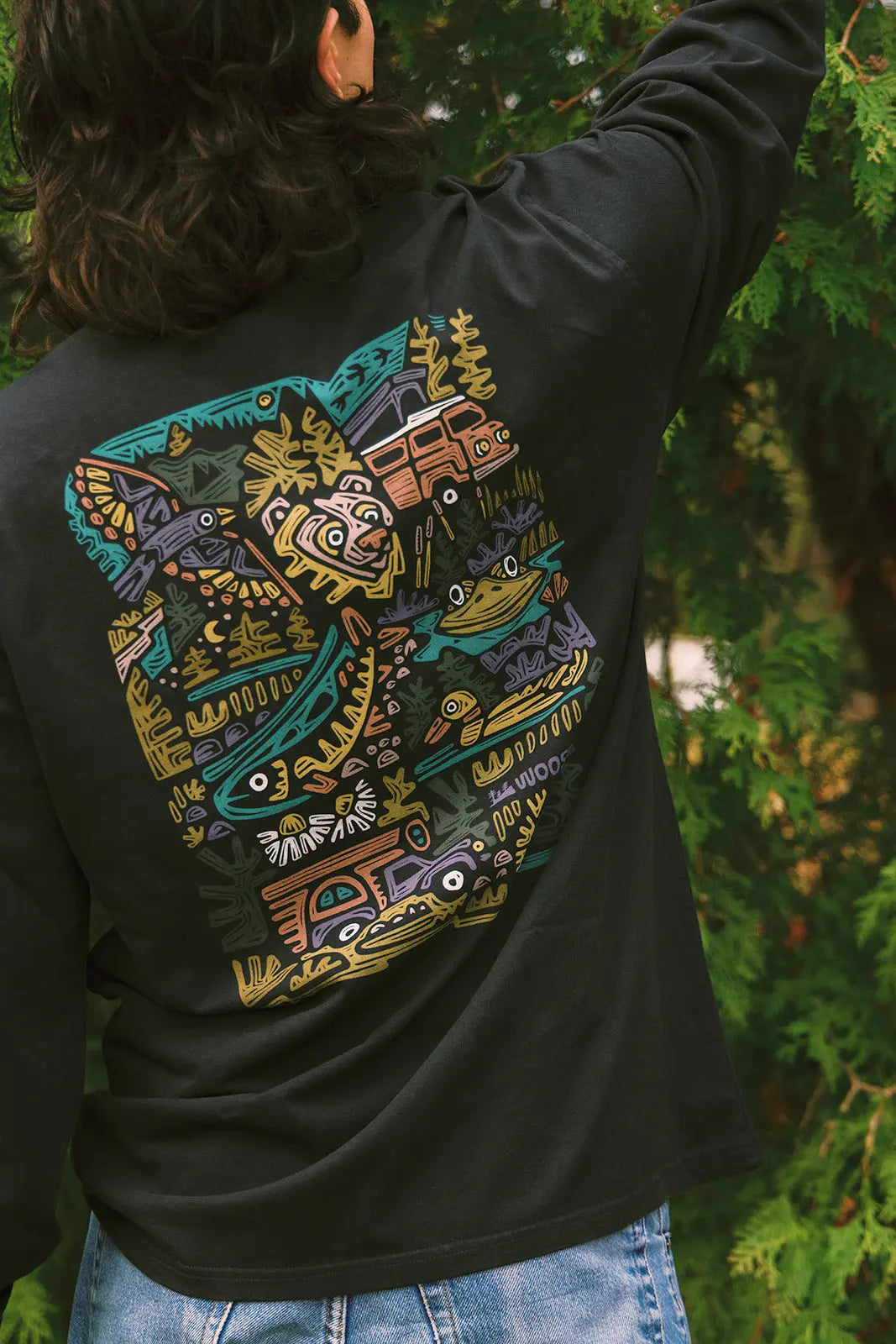 Forest Friends Long Sleeve Woosah Outfitters